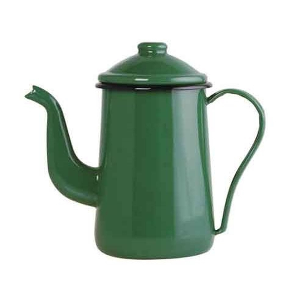 bule esmaltado verde mae agatha